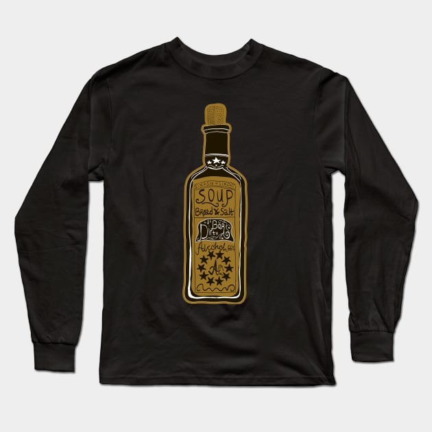 Bottle Long Sleeve T-Shirt by Yeroma